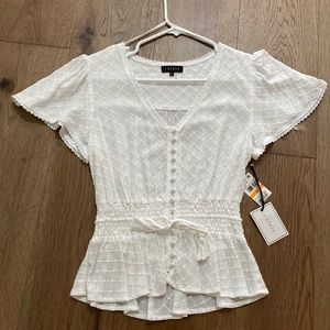 1. State women’s white blouse, NWT.